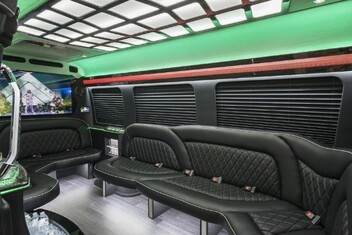 Pasadena Sprinter Party Bus Interior