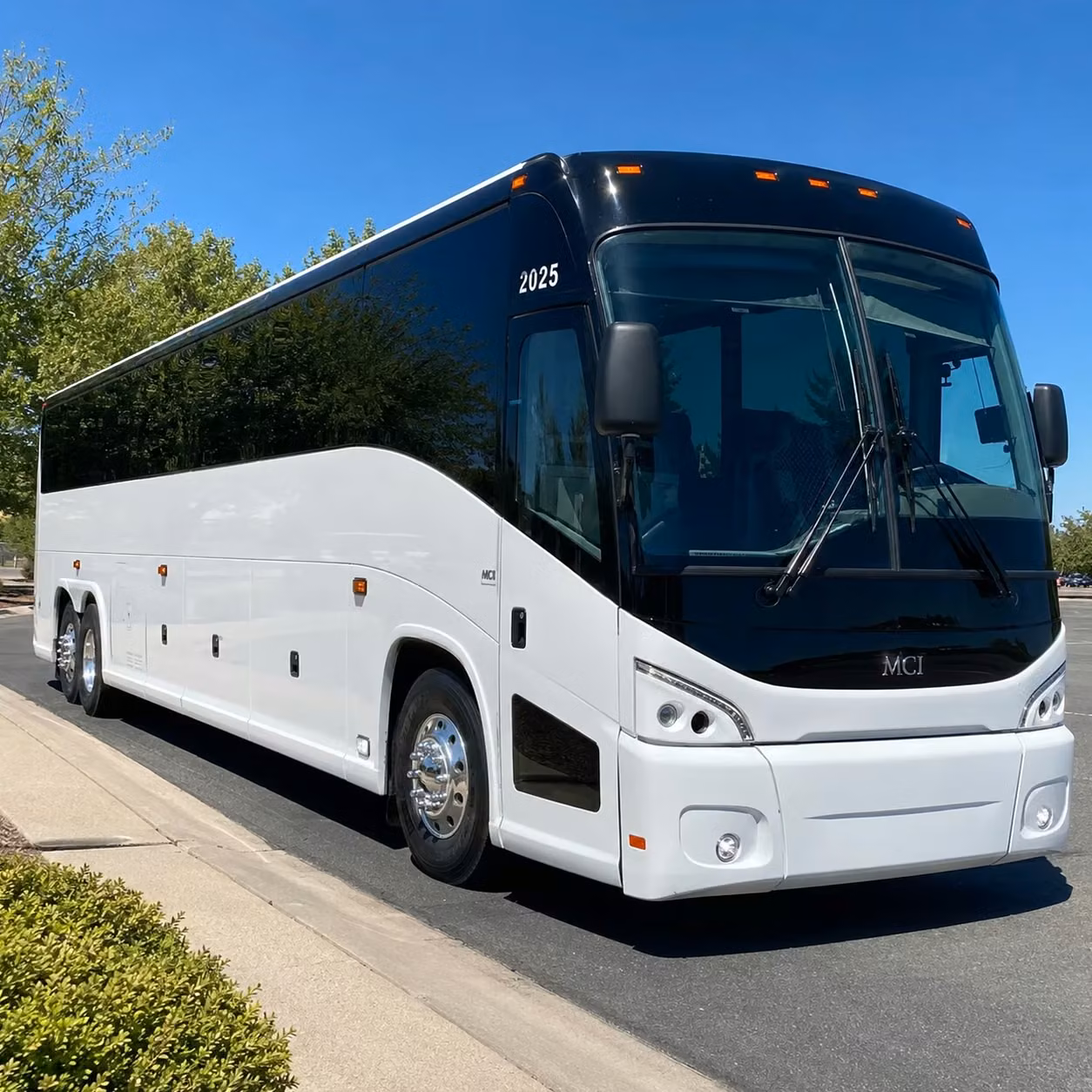 56 passenger charter bus