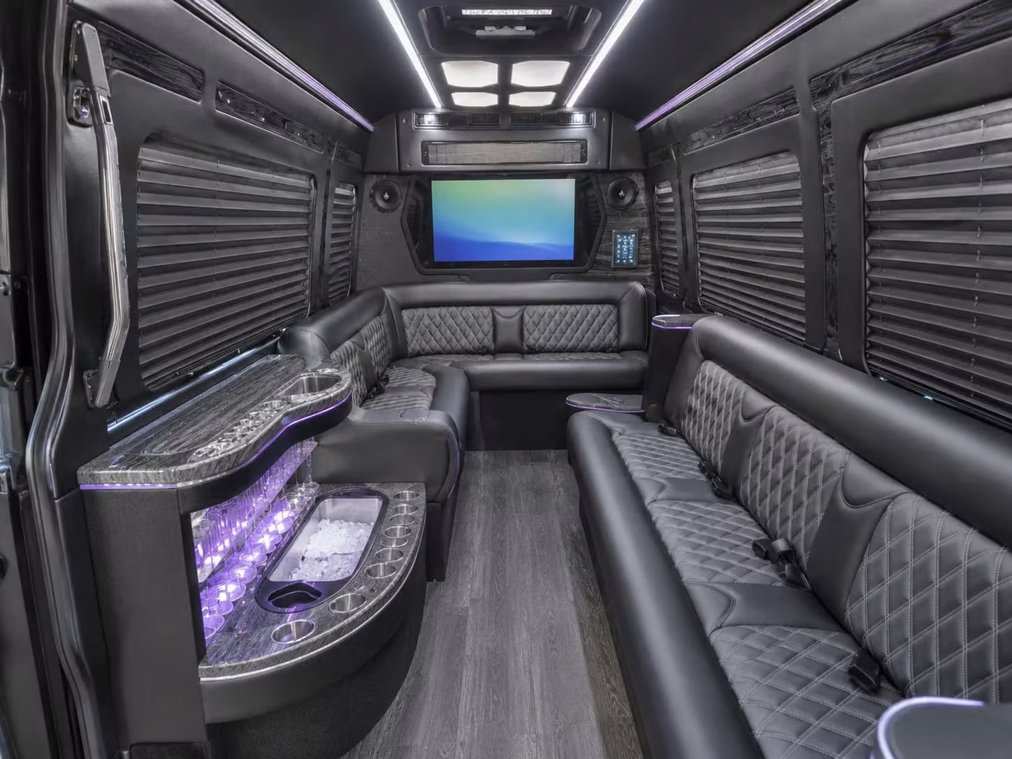 sprinter limousine inside